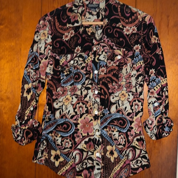 Lucky Brand Tops - JLN Lucky Brand Button Down Floral Shirt.
